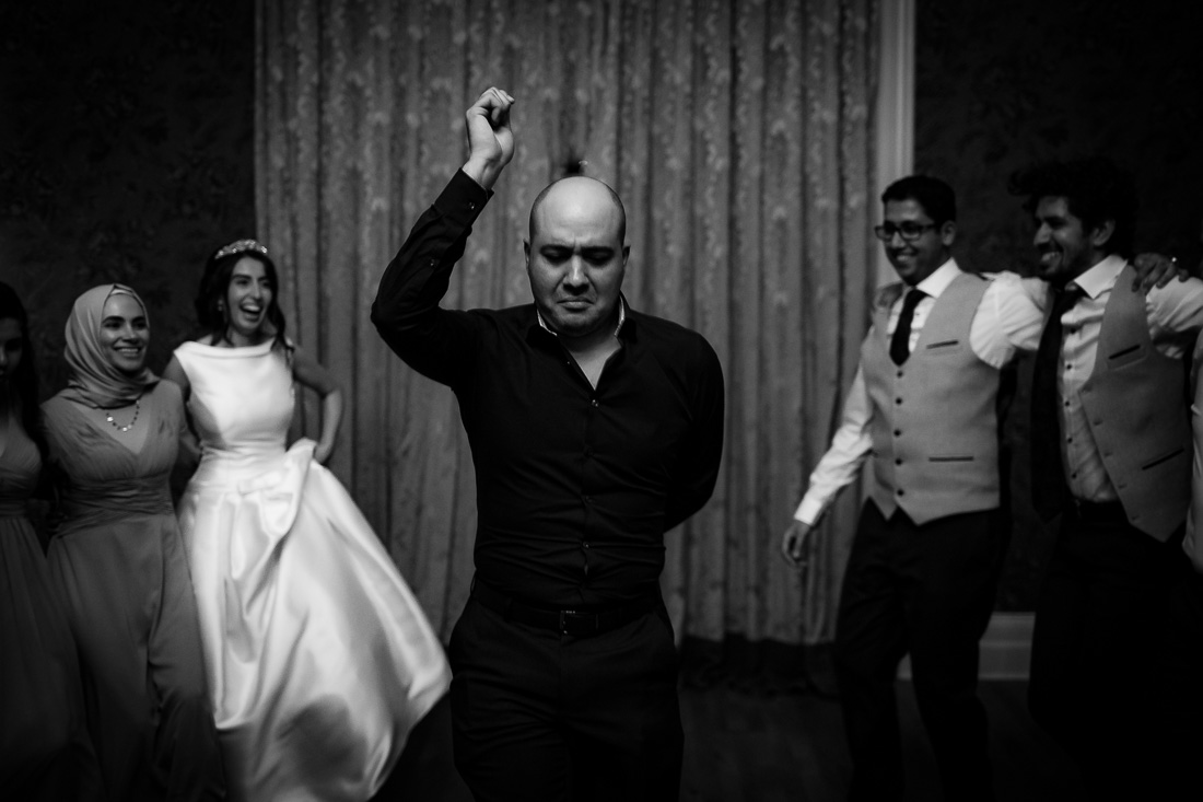 wedding guest dances at killashee house