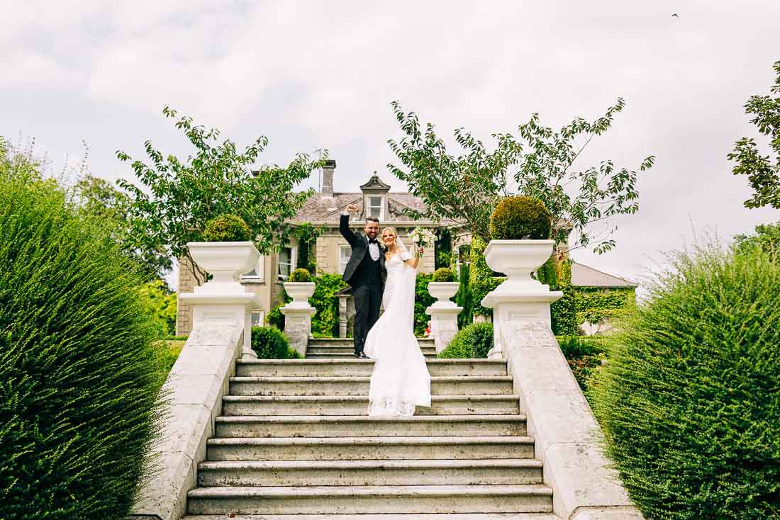 Married couple in Tinakilly house